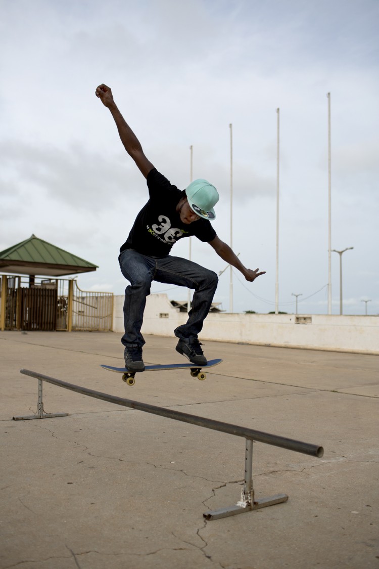 Skateboarding In Ghana with J Ganyobi