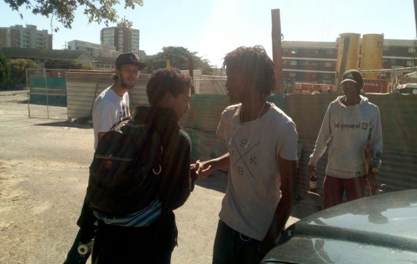 Nkosana and Allan at The Cape